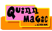 home page for magician quinn