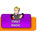 Magician on the streets